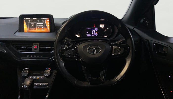 2021 Tata NEXON XZA PLUS (O) PETROL DARK EDITION, Petrol, Automatic, 87,304 km, Steering Wheel Close Up