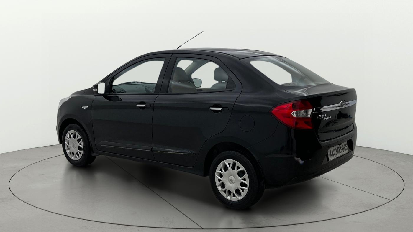 2015 Ford Figo Aspire TREND 1.2 PETROL, Petrol, Manual, 1,05,000 km, Left Back Diagonal