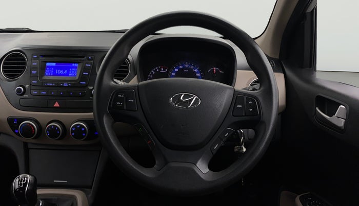 2015 Hyundai Xcent SX 1.1 CRDI, Diesel, Manual, 78,378 km, Steering Wheel Close Up