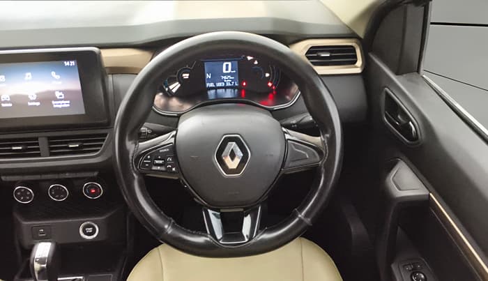 2022 Renault Kiger RXT (O) AMT, Petrol, Automatic, 74,625 km, Steering Wheel Close Up