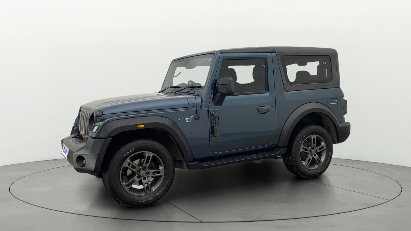 2023 Mahindra Thar LX P 2WD AT HT, Petrol, Automatic, 87,924 km, Left Front Diagonal