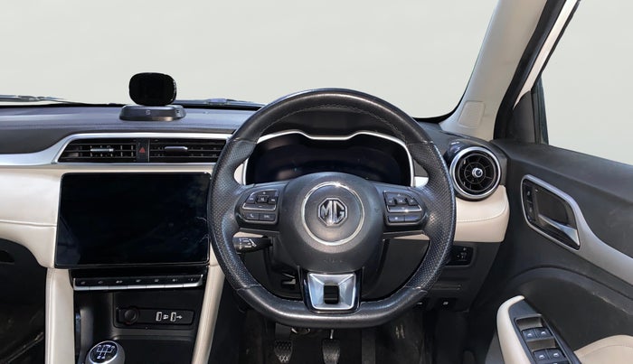 2022 MG ASTOR SHARP EX 1.5 MT, Petrol, Manual, 25,227 km, Steering Wheel Close Up