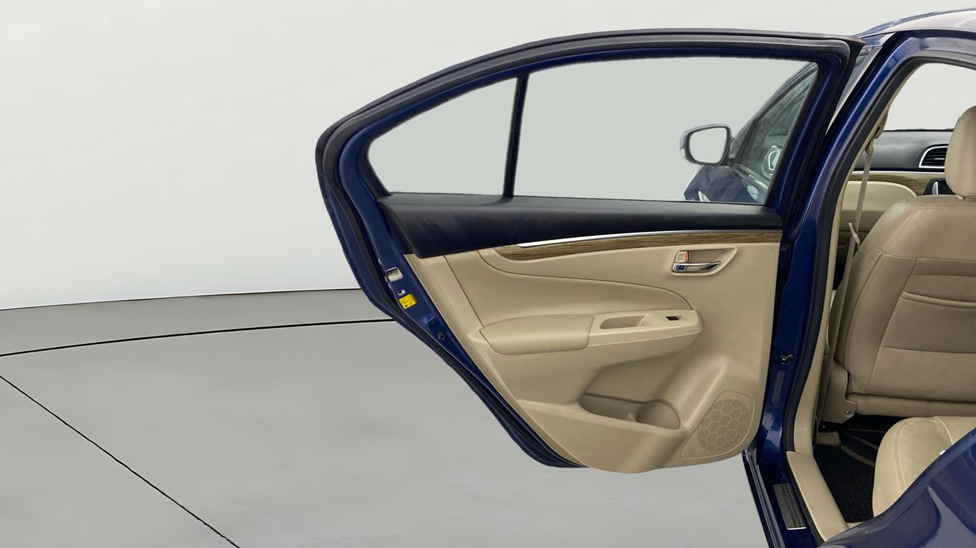 2019 Maruti Ciaz ALPHA  AT 1.5 SHVS PETROL, Petrol, Automatic, 62,464 km, LHS Rear Door