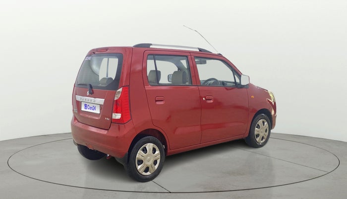 2014 Maruti Wagon R 1.0 VXI, Petrol, Manual, 50,088 km, Right Back Diagonal