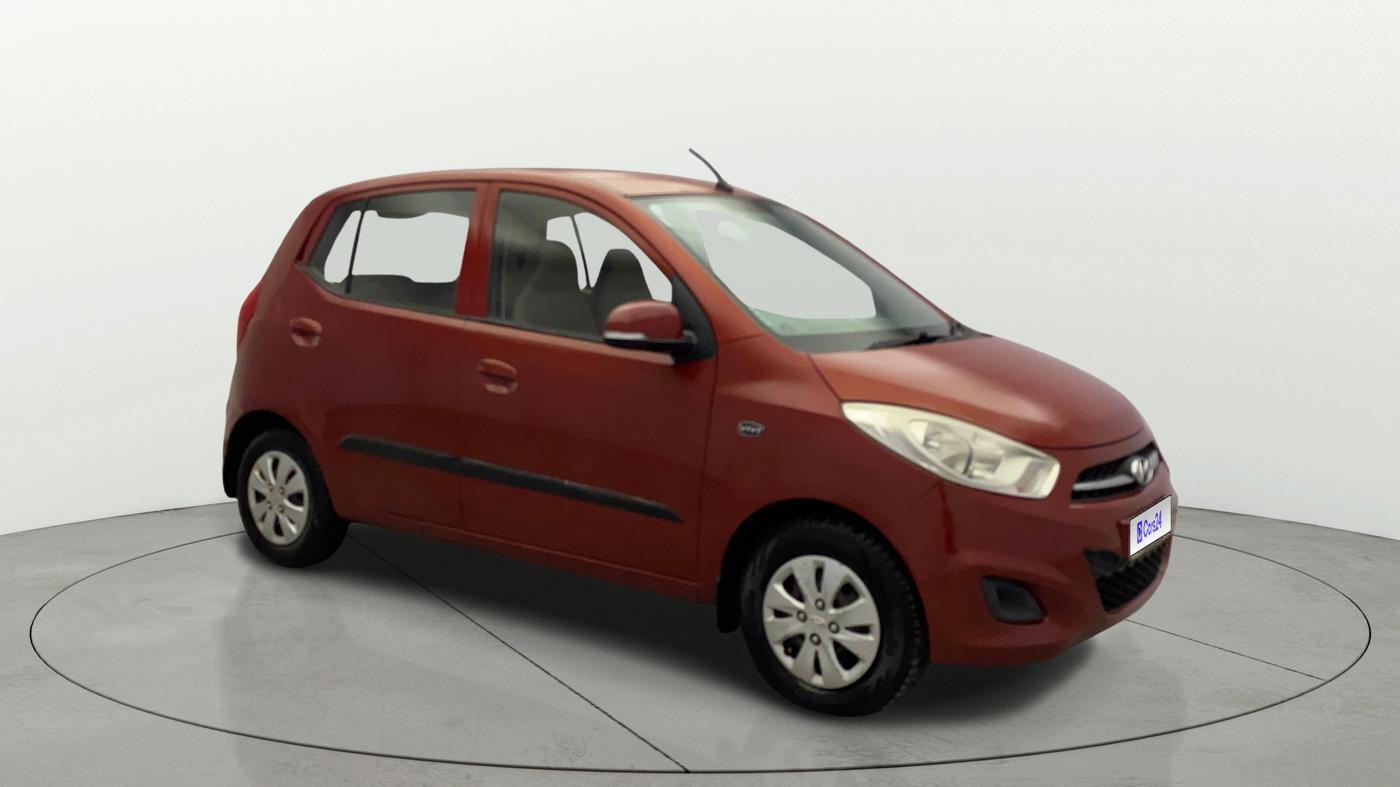2013 Hyundai i10 MAGNA 1.2, Petrol, Manual, 1,05,360 km, Right Front Diagonal