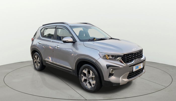 2021 KIA SONET HTX 1.0 IMT, Petrol, Manual, 18,338 km, Right Front Diagonal