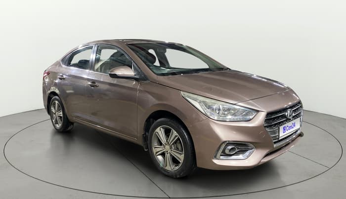 2018 Hyundai Verna 1.6 VTVT SX, Petrol, Manual, 50,549 km, Right Front Diagonal