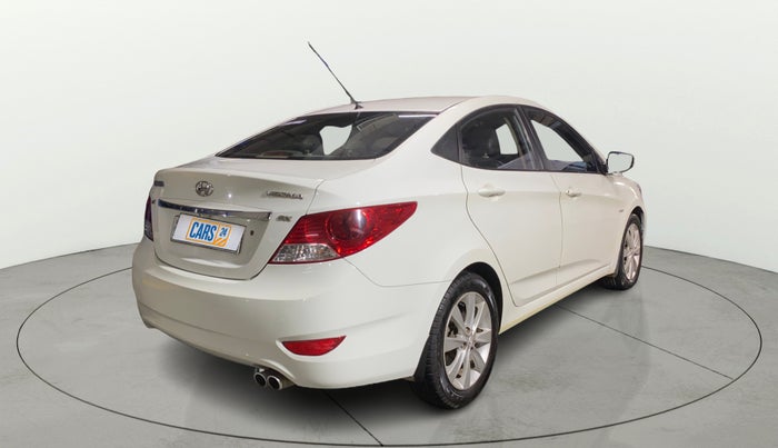 2012 Hyundai Verna FLUIDIC 1.6 VTVT SX, Petrol, Manual, 38,133 km, Right Back Diagonal