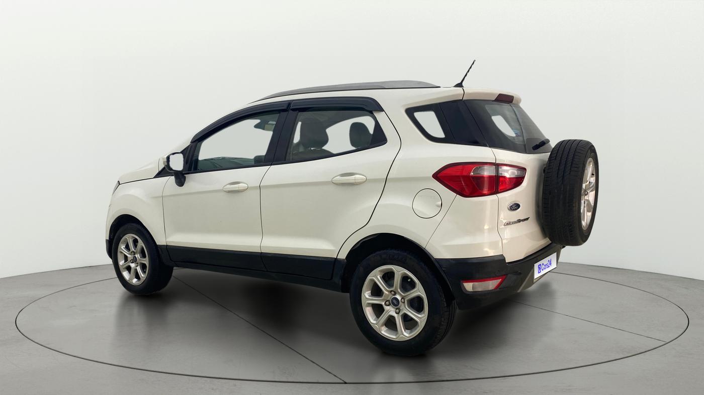 2018 Ford Ecosport TITANIUM + 1.5L PETROL AT, Petrol, Automatic, 87,325 km, Left Back Diagonal