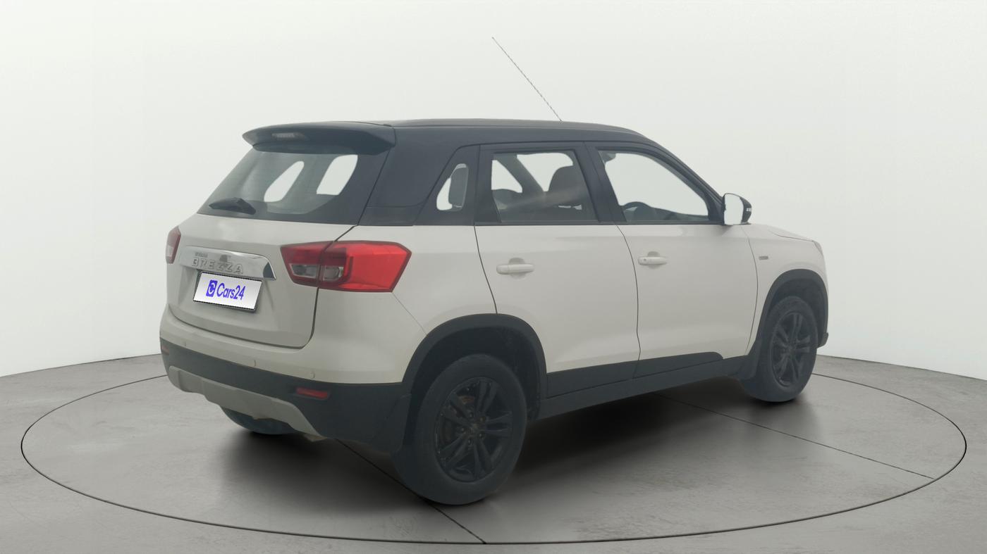 2018 Maruti Vitara Brezza ZDI PLUS AMT, Diesel, Automatic, 43,619 km, Right Back Diagonal