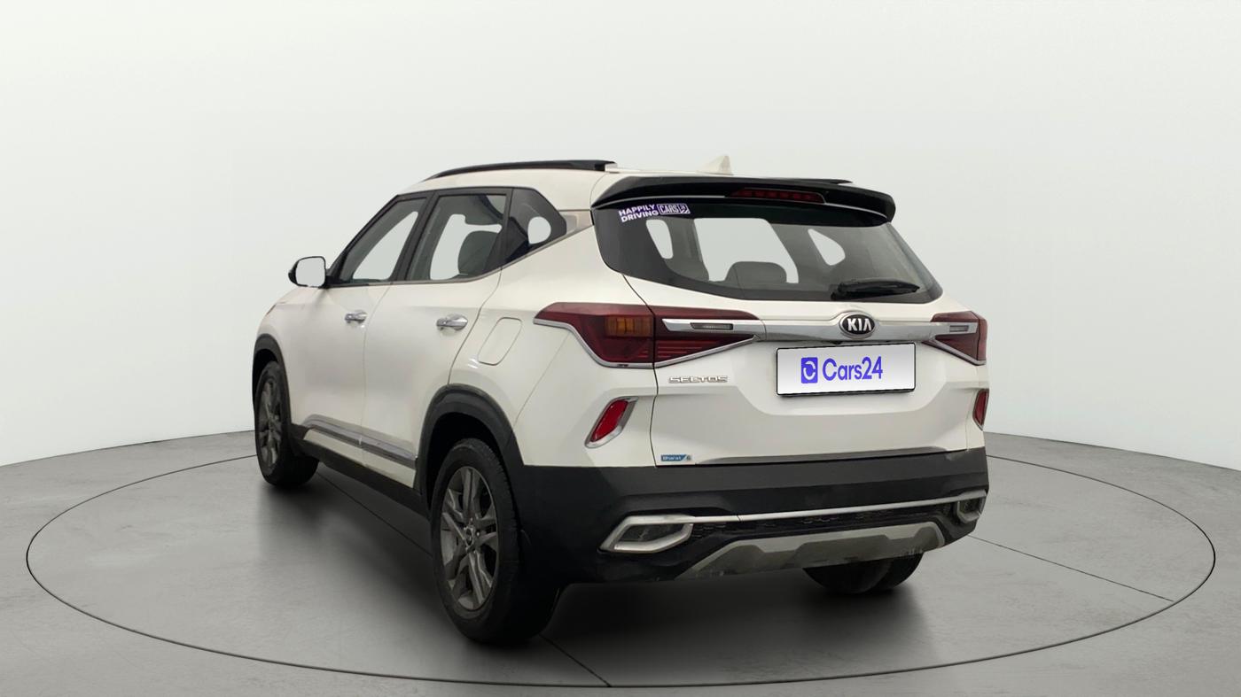 2020 KIA SELTOS HTX PLUS AT1.5 DIESEL, Diesel, Automatic, 90,273 km, Left Back Diagonal