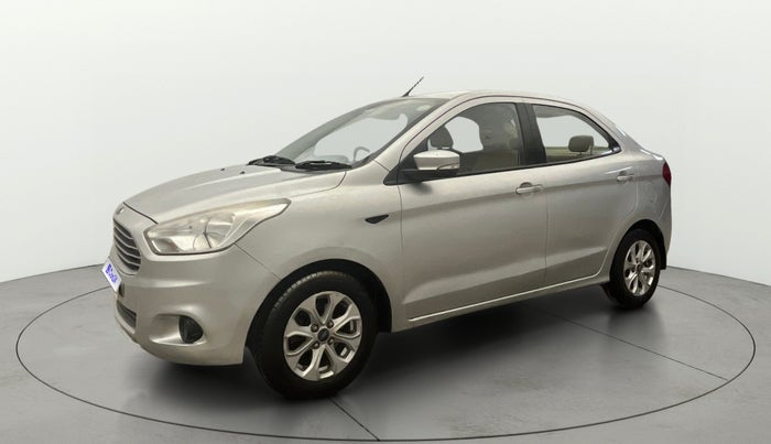 2017 Ford Figo Aspire TITANIUM 1.2 PETROL, CNG, Manual, 77,619 km, Left Front Diagonal