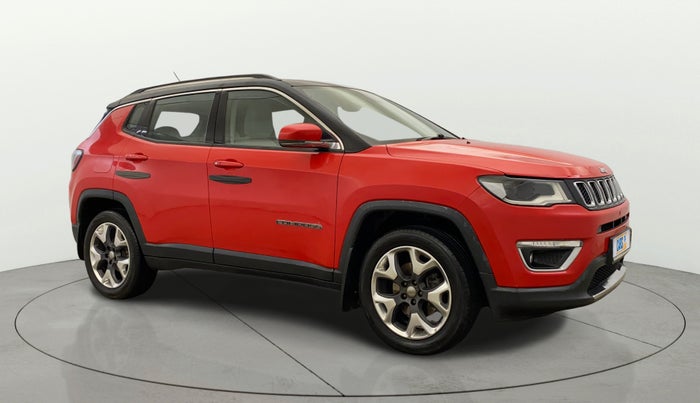 2019 Jeep Compass LIMITED PLUS PETROL AT, Petrol, Automatic, 74,252 km, Right Front Diagonal