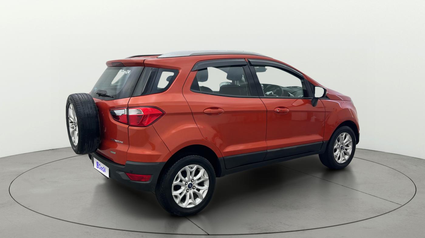2017 Ford Ecosport TITANIUM+ 1.0L ECOBOOST, Petrol, Manual, 50,354 km, Right Back Diagonal
