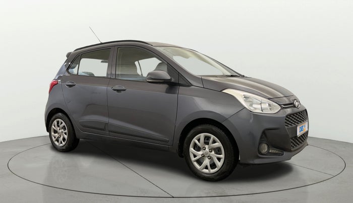 2019 Hyundai Grand i10 SPORTZ 1.2 KAPPA VTVT, Petrol, Manual, 64,557 km, Right Front Diagonal