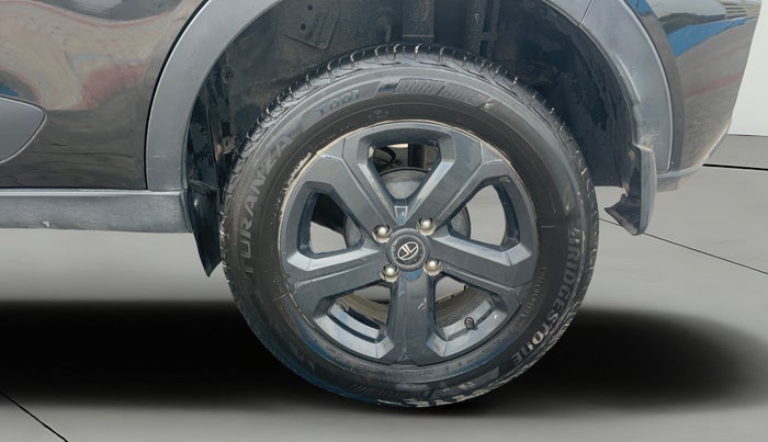 2023 Tata NEXON XZ PLUS PETROL SUNROOF DARK EDITION, Petrol, Manual, 9,627 km, Left Rear Wheel