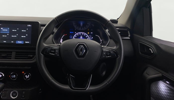 2023 Renault Kiger RXZ TURBO CVT, Petrol, Automatic, 30,767 km, Steering Wheel Close Up