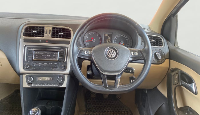 2014 Volkswagen Polo HIGHLINE1.2L, Petrol, Manual, 44,306 km, Steering Wheel Close Up