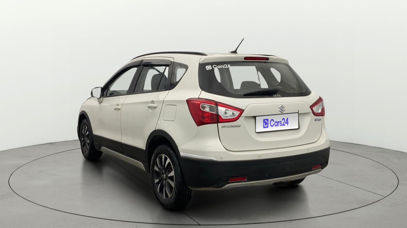 2021 Maruti S Cross ZETA 1.5, Petrol, Manual, 52,559 km, Left Back Diagonal