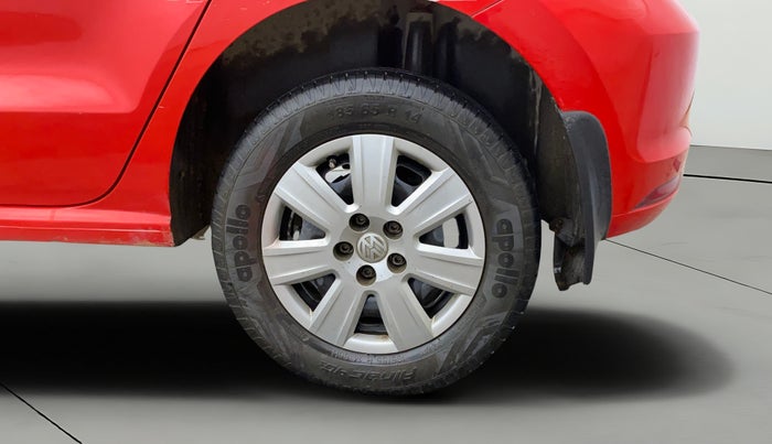 2014 Volkswagen Polo TRENDLINE 1.2L PETROL, Petrol, Manual, 80,022 km, Left Rear Wheel