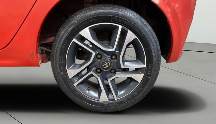 2020 Tata Tiago XZA PLUS PETROL, Petrol, Automatic, 36,825 km, Left Rear Wheel