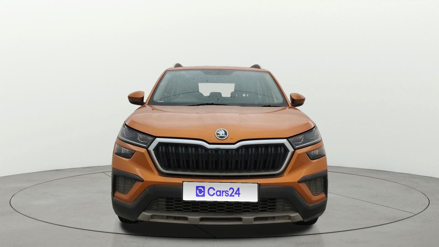2021 Skoda KUSHAQ AMBITION 1.0L TSI AT, Petrol, Automatic, 49,886 km, Front