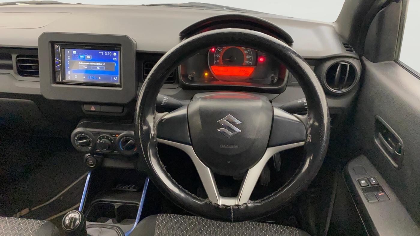 2023 Maruti IGNIS SIGMA 1.2, Petrol, Manual, 23,457 km, Steering Wheel Close Up