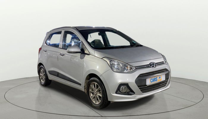 2015 Hyundai Grand i10 ASTA (O) 1.2 KAPPA VTVT, Petrol, Manual, 51,122 km, Right Front Diagonal