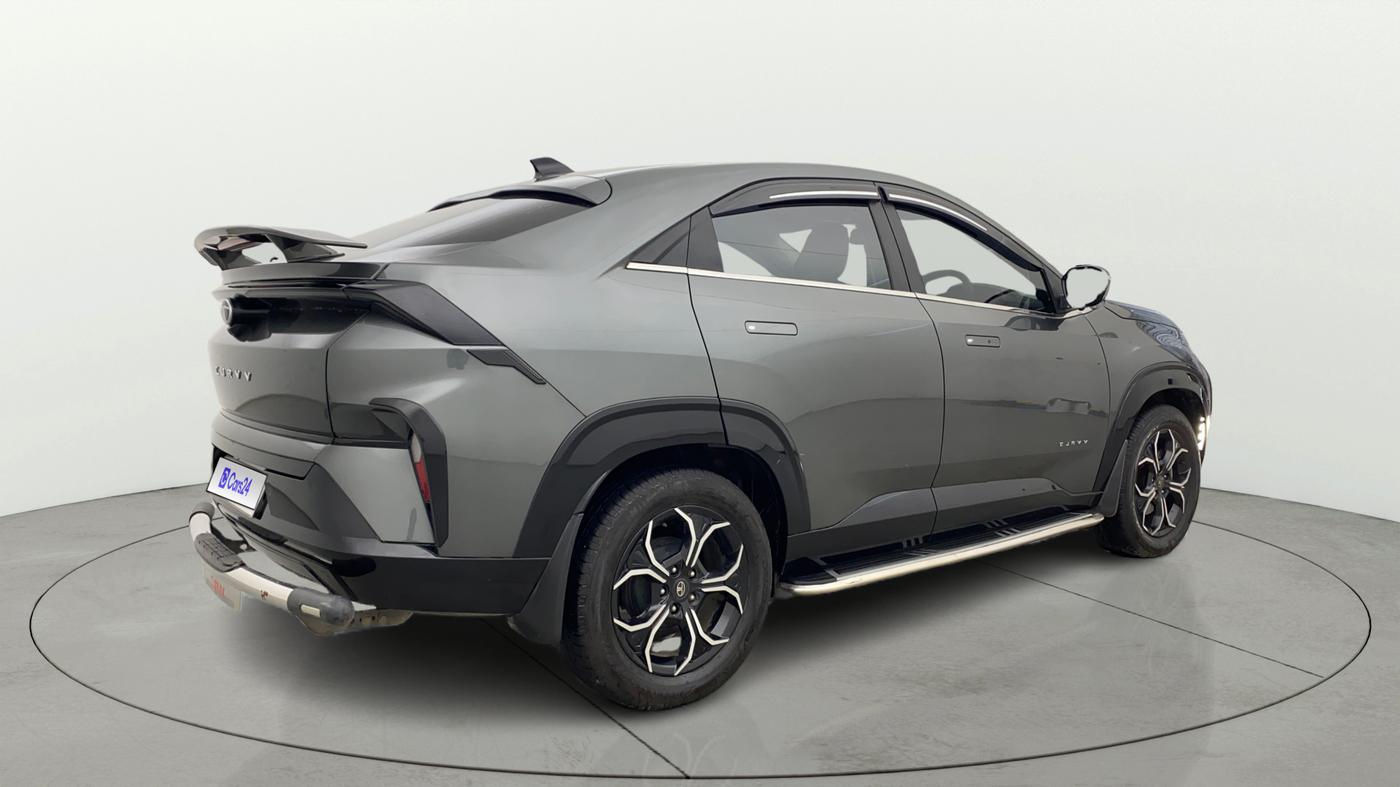 2025 Tata Curvv Creative 1.2 Petrol 7DCA, CNG, Automatic, 19,620 km, Right Back Diagonal