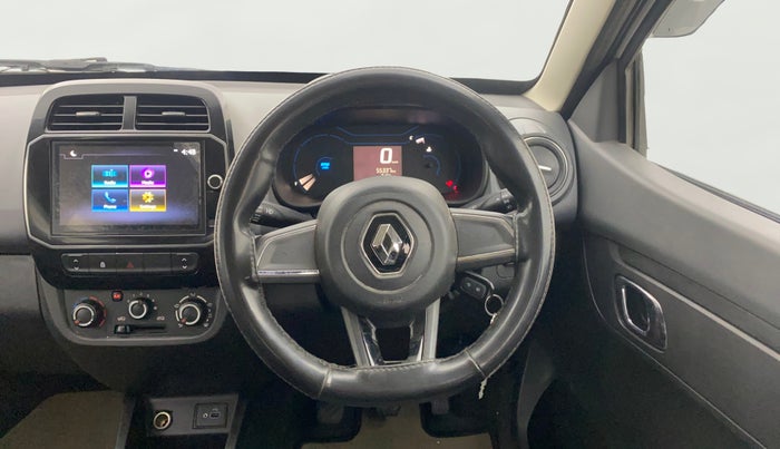 2020 Renault Kwid RXT 1.0 (O), Petrol, Manual, 55,336 km, Steering Wheel Close Up