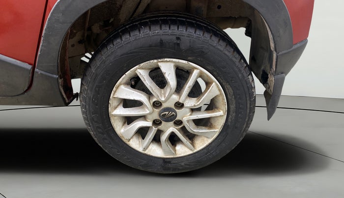 2016 Mahindra Kuv100 K8 6 STR, Petrol, Manual, 54,693 km, Left Rear Wheel