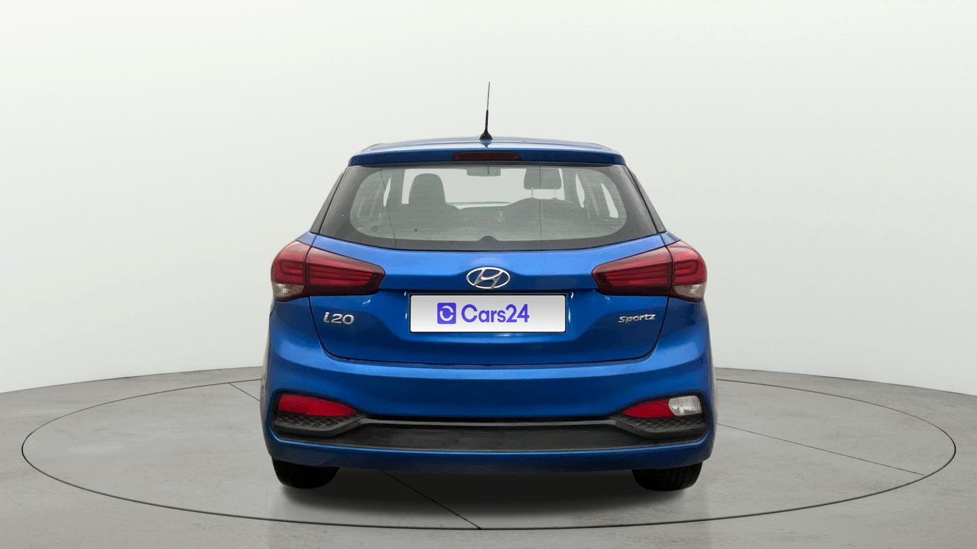2018 Hyundai Elite i20 SPORTZ 1.2, CNG, Manual, 79,397 km, Back/Rear