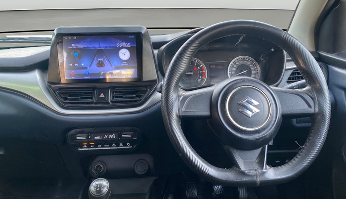 2023 Maruti Baleno SIGMA PETROL 1.2, Petrol, Manual, 1,10,938 km, Steering Wheel Close Up