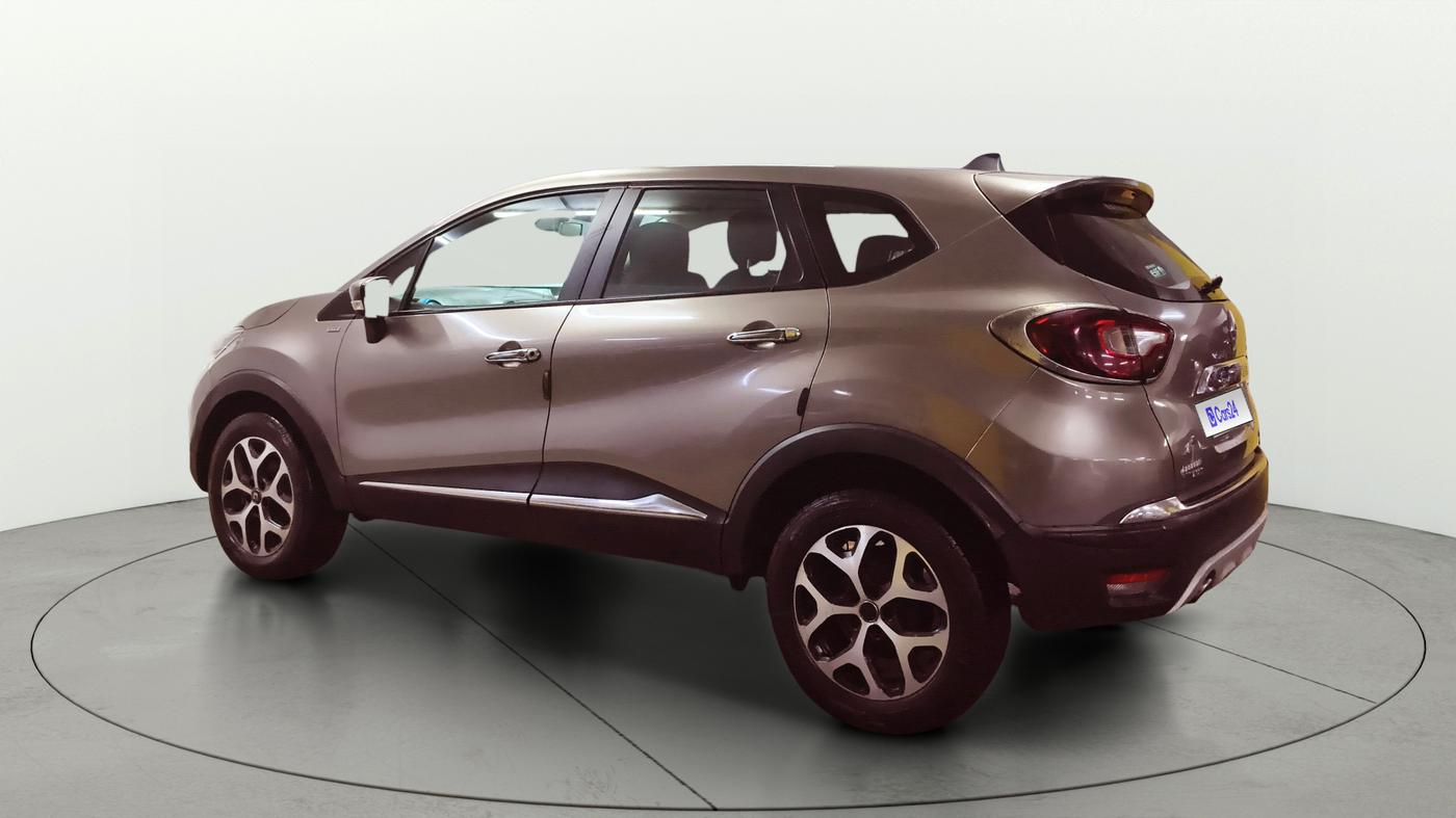 2017 Renault Captur RXT DIESEL, Diesel, Manual, 1,27,290 km, Left Back Diagonal