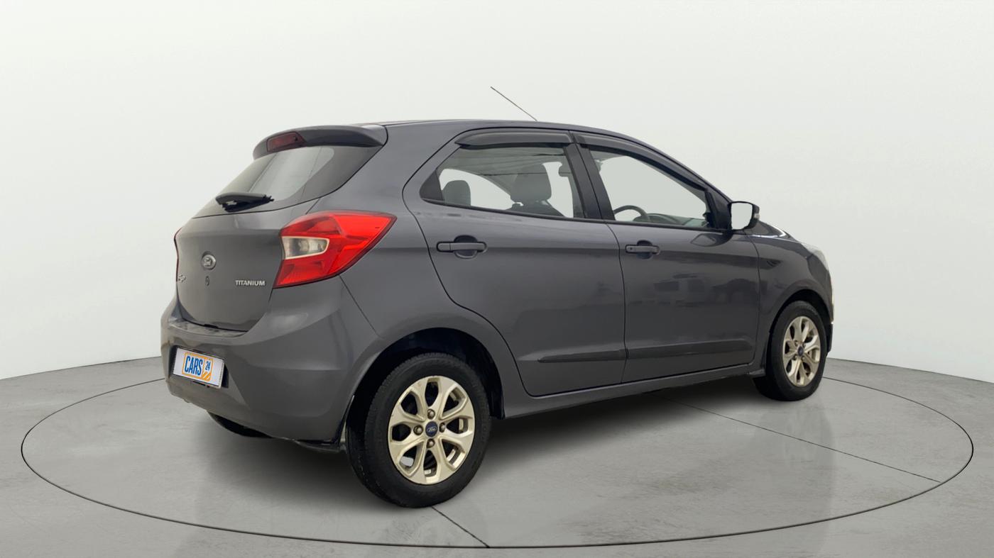 2017 Ford New Figo TITANIUM 1.5 PETROL AT, Petrol, Automatic, 81,682 km, Right Back Diagonal
