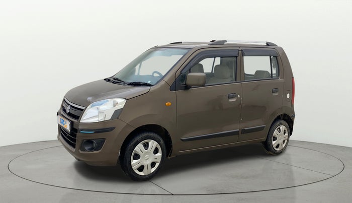 2018 Maruti Wagon R 1.0 VXI AMT, Petrol, Automatic, 80,284 km, Left Front Diagonal
