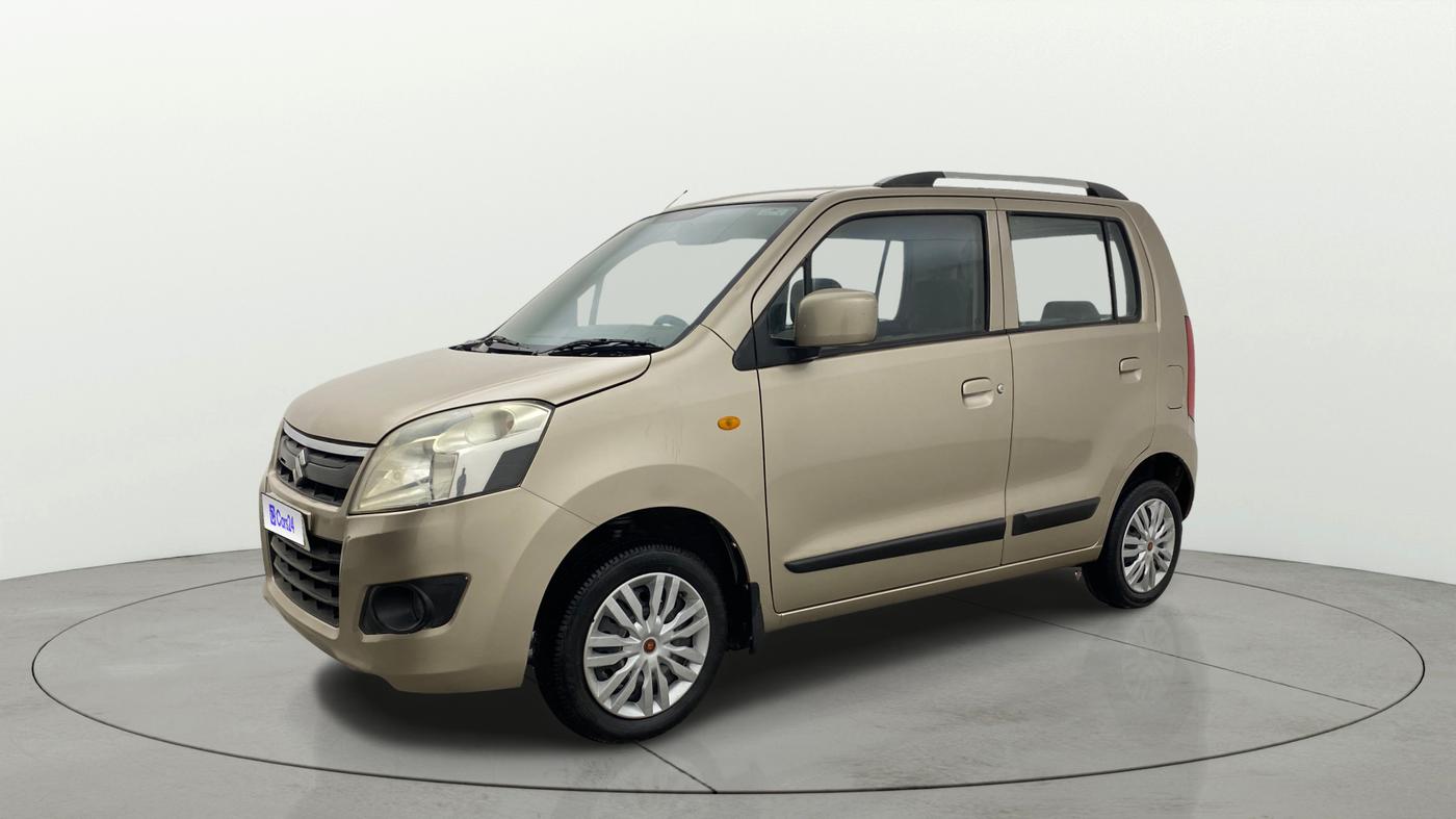 2014 Maruti Wagon R 1.0 VXI, Petrol, Manual, 42,704 km, Left Front Diagonal