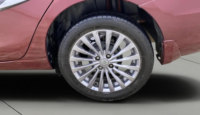 2018 Maruti Ciaz ALPHA  AT 1.4  PETROL, Petrol, Automatic, 33,118 km, Left Rear Wheel