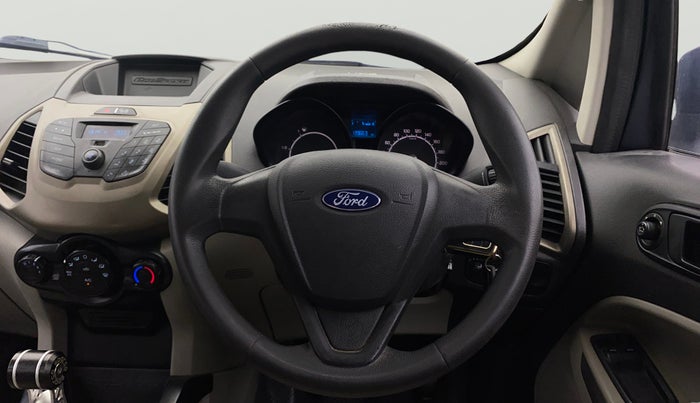 2013 Ford Ecosport AMBIENTE 1.5L DIESEL, Diesel, Manual, 1,39,659 km, Steering Wheel Close Up