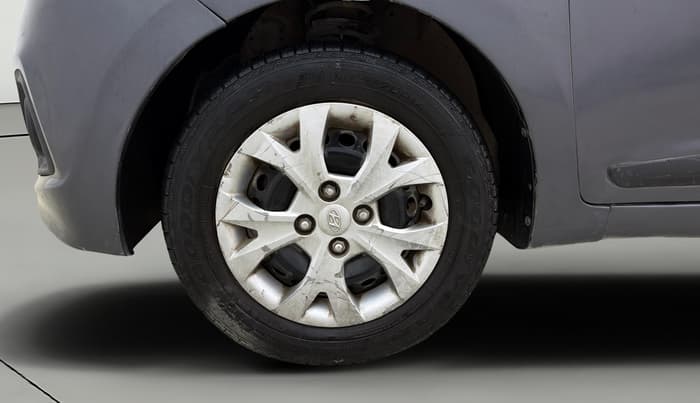 2015 Hyundai Grand i10 SPORTZ 1.2 KAPPA VTVT, Petrol, Manual, 47,100 km, Left Front Wheel