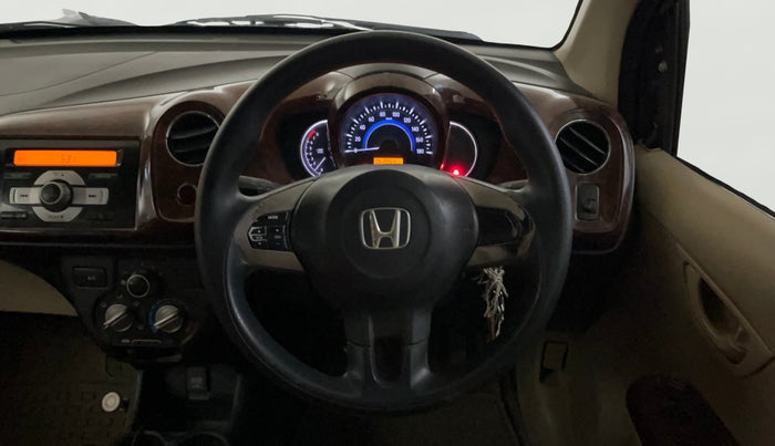 2015 Honda Amaze 1.2L I-VTEC S, Petrol, Manual, 63,945 km, Steering Wheel Close Up