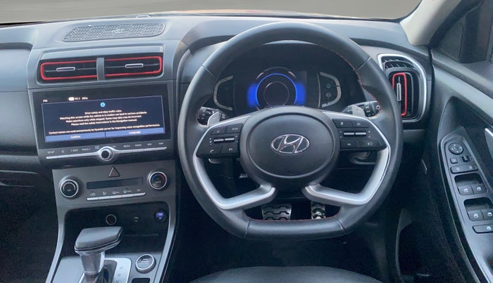 2020 Hyundai Creta SX (O) 1.4 TURBO DCT, Petrol, Automatic, 82,271 km, Steering Wheel Close Up
