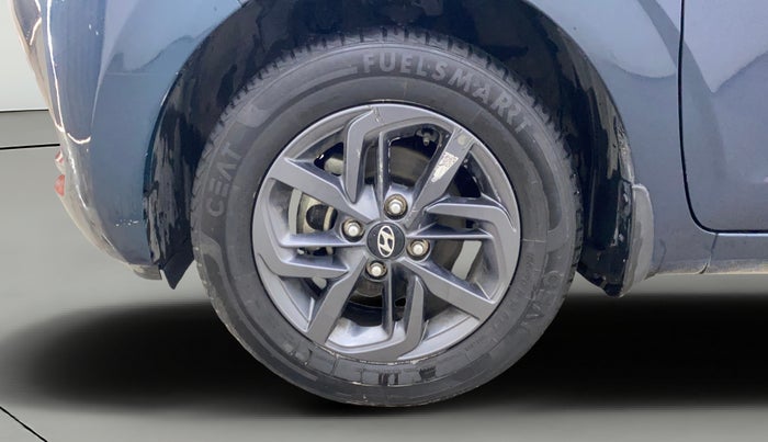 2022 Hyundai GRAND I10 NIOS SPORTZ AMT 1.2 KAPPA VTVT, Petrol, Automatic, 14,118 km, Left Front Wheel