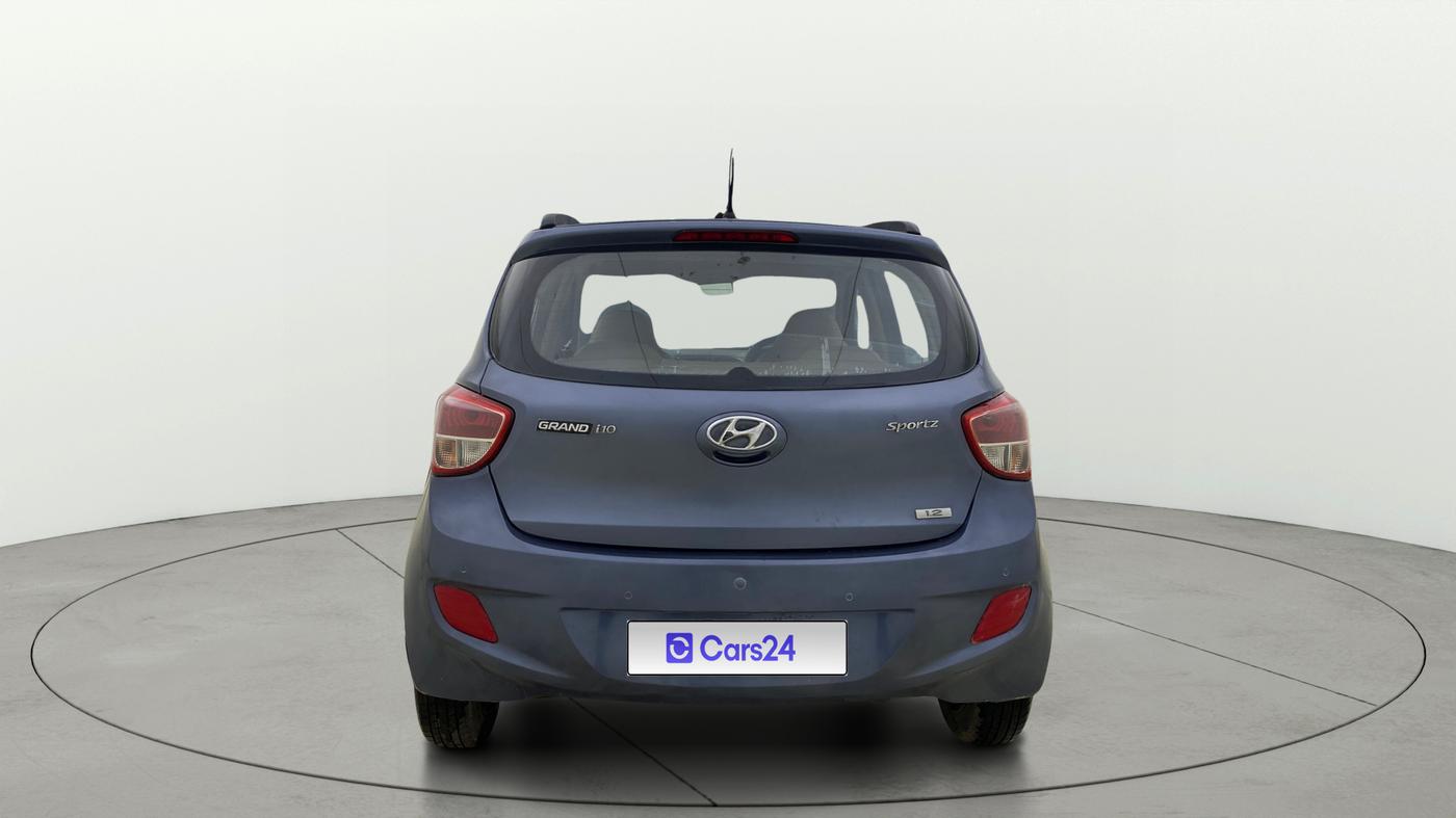 2015 Hyundai Grand i10 SPORTZ 1.2 KAPPA VTVT, Petrol, Manual, 55,188 km, Back/Rear