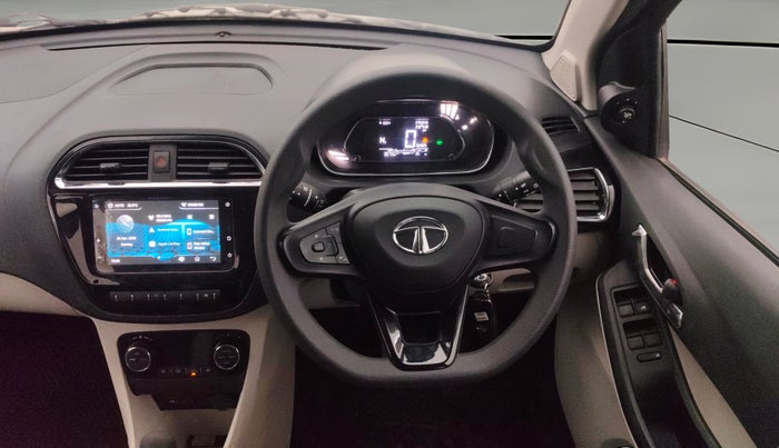 2023 Tata Tiago XZA PLUS PETROL, Petrol, Automatic, 3,566 km, Steering Wheel Close Up