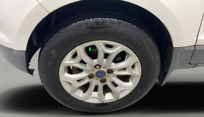 2014 Ford Ecosport TITANIUM 1.5L PETROL, Petrol, Manual, 1,18,915 km, Left Front Wheel