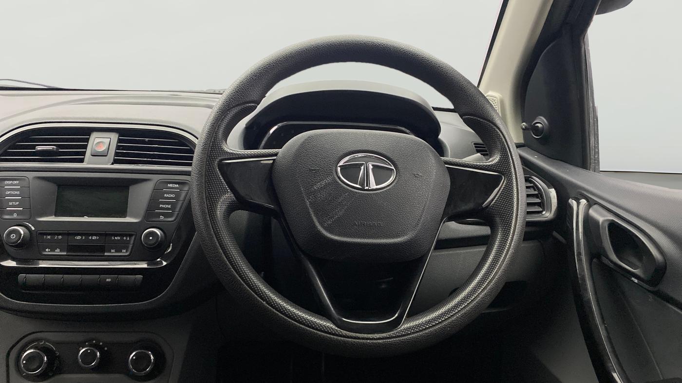 2019 Tata TIGOR XM (O) PETROL, Petrol, Manual, 48,008 km, Steering Wheel Close Up