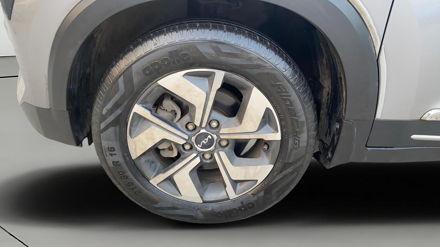 2021 KIA SONET HTX 1.0 IMT, Petrol, Manual, 18,338 km, Left Front Wheel