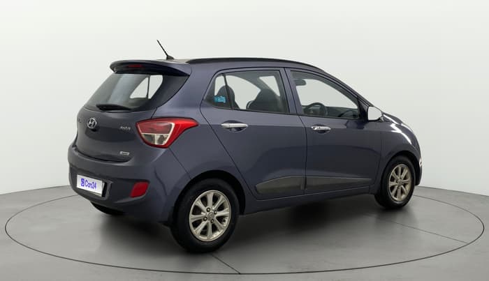 2014 Hyundai Grand i10 ASTA AT 1.2 KAPPA VTVT, Petrol, Automatic, 47,734 km, Right Back Diagonal