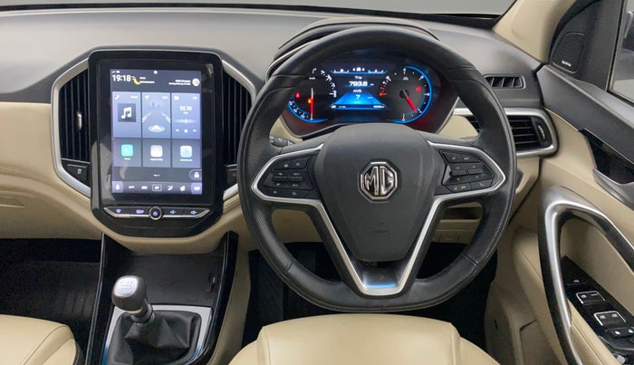 2022 MG HECTOR SHARP HYBRID 1.5 PETROL, Petrol, Manual, 19,018 km, Steering Wheel Close Up